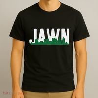 Jawn Philadelphia Pride Slang City Skyline Local Love T-Shirt thumb 3