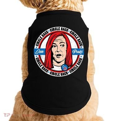 Jen Psaki Press Secretary Funny Doggie Tank
