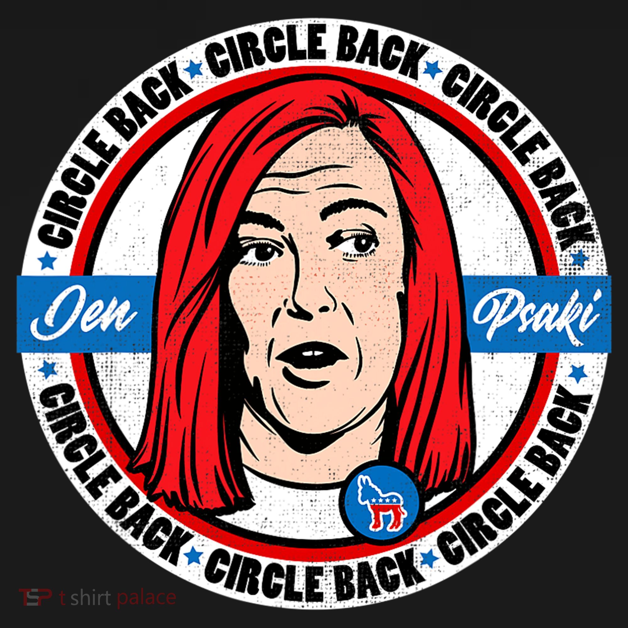 Jen Psaki Press Secretary Funny Doggie Tank