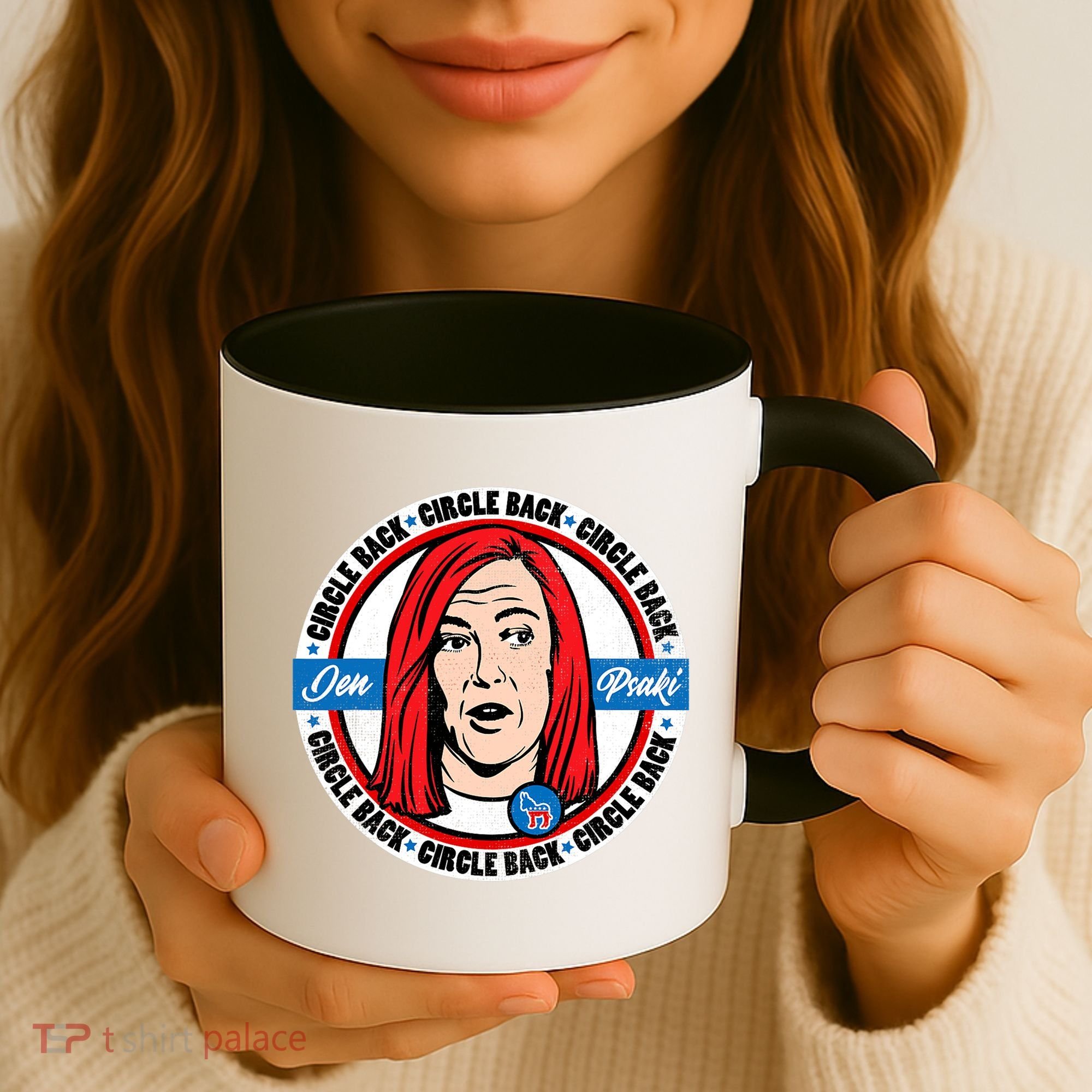 Jen Psaki Press Secretary Funny Coffee Mug