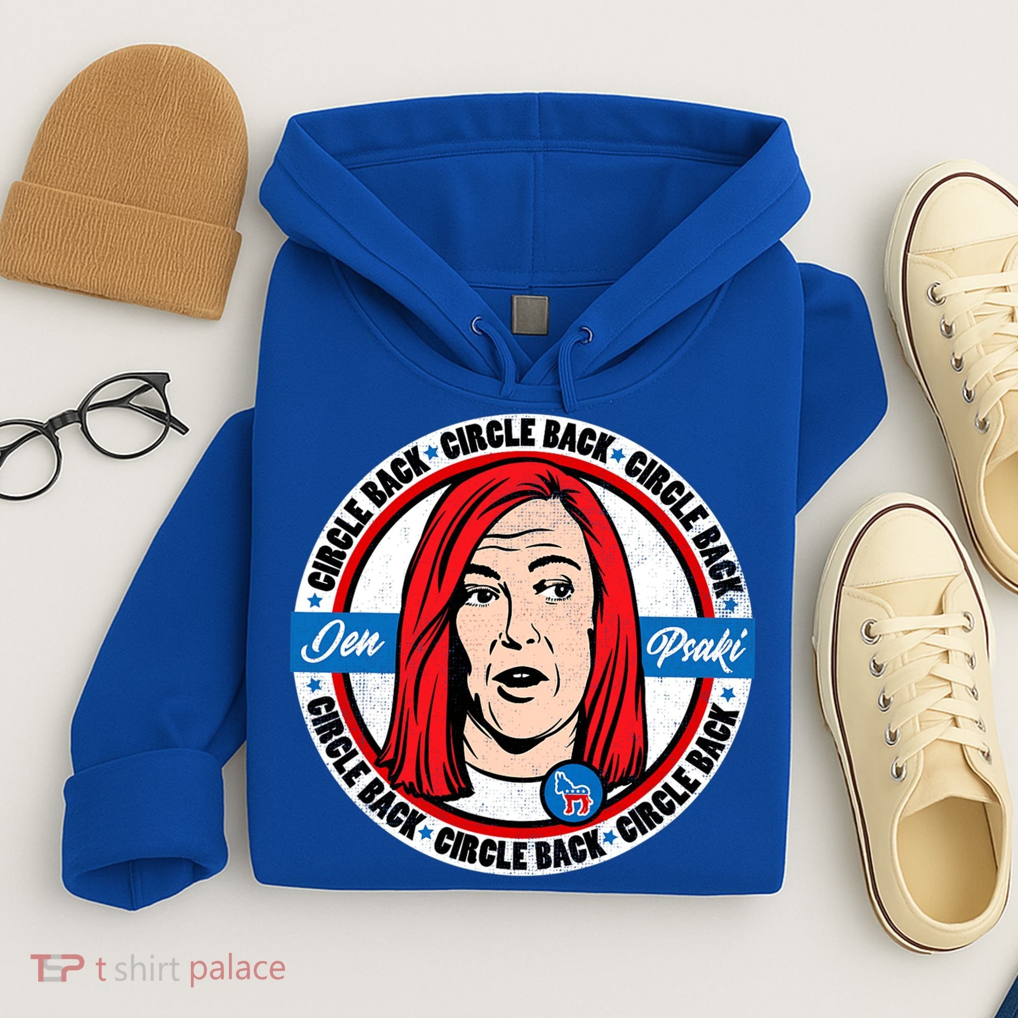 Jen Psaki Press Secretary Funny Hoodie