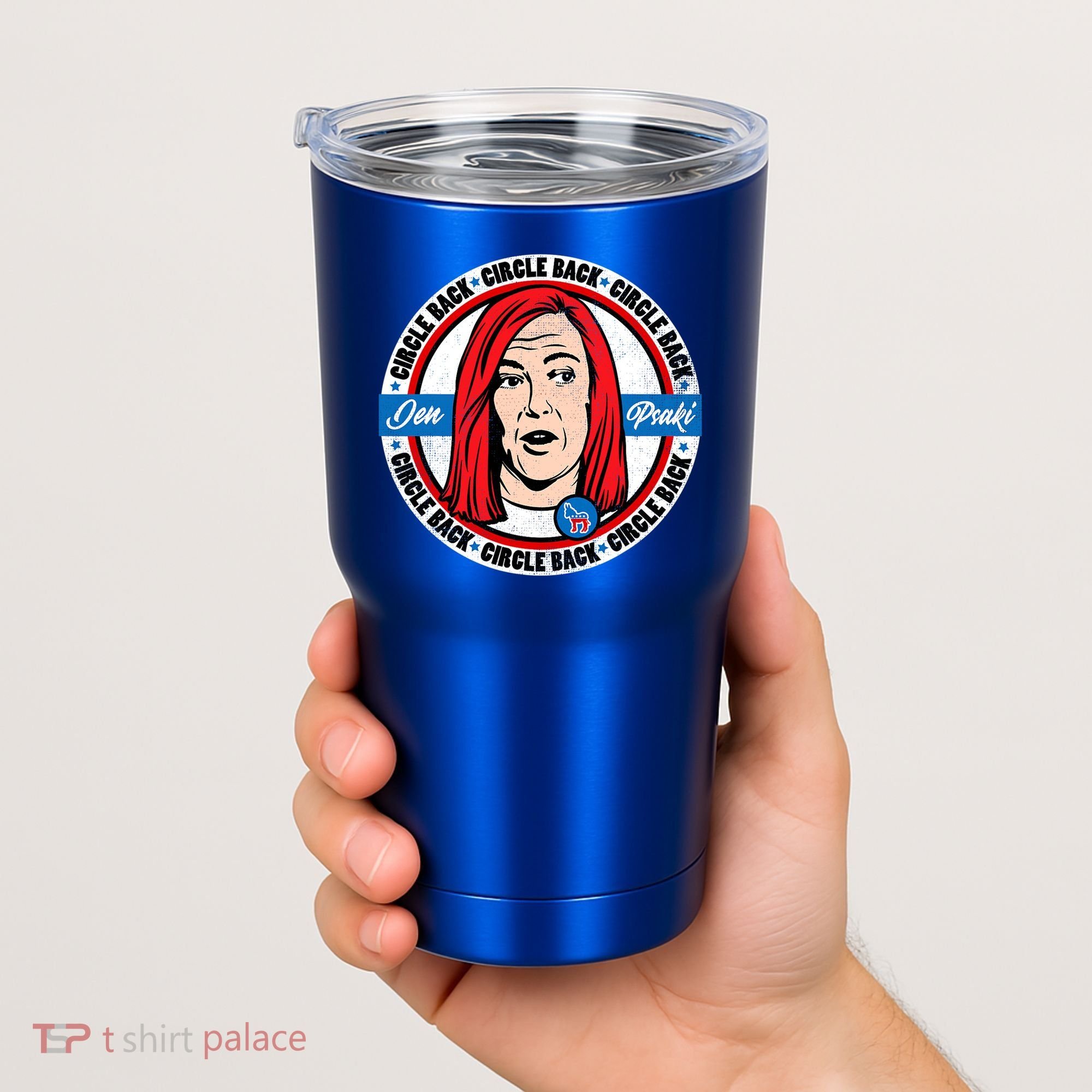 Jen Psaki Press Secretary Funny Tumbler