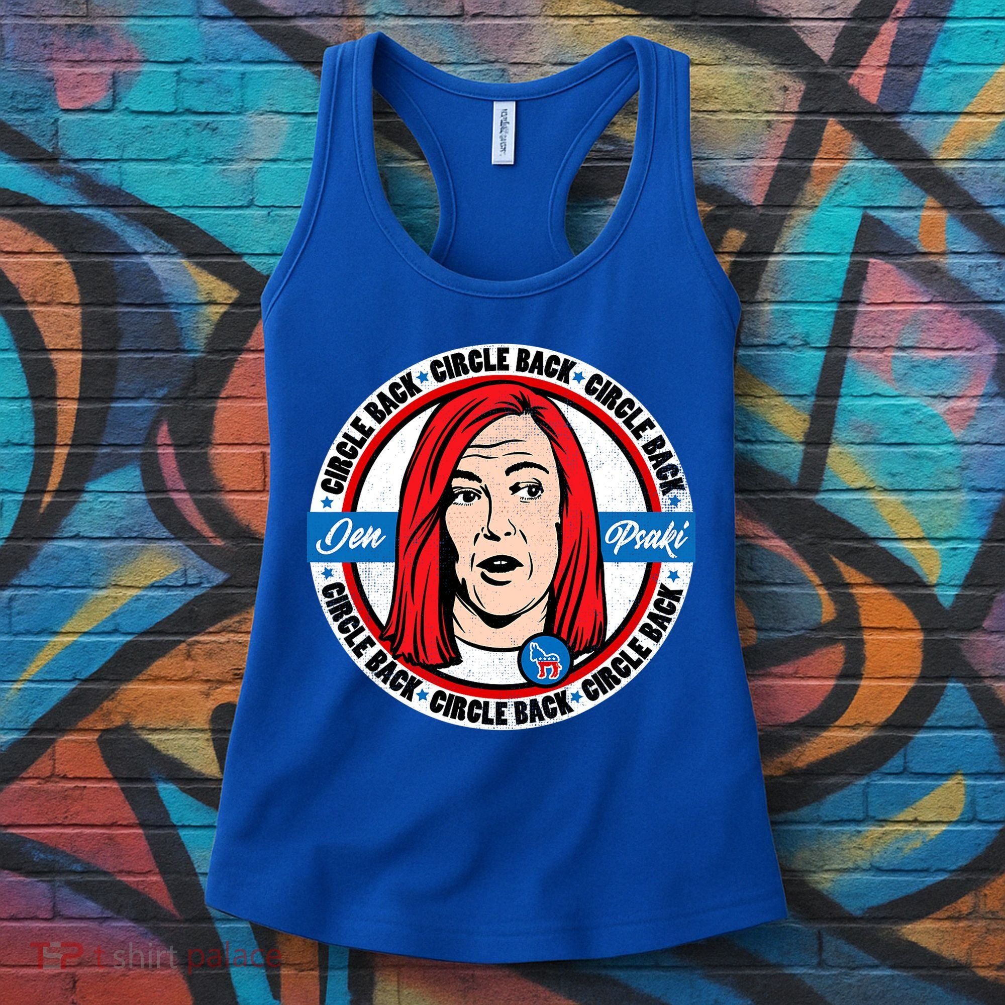 Jen Psaki Press Secretary Funny Women's Tank Top