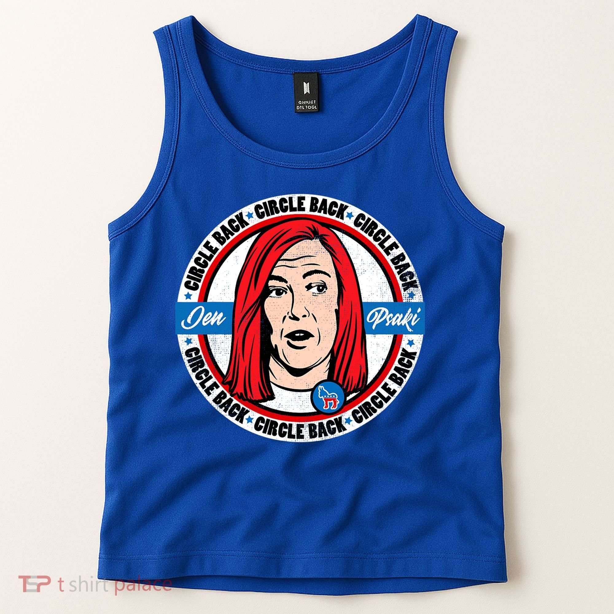 Jen Psaki Press Secretary Funny Tank Top