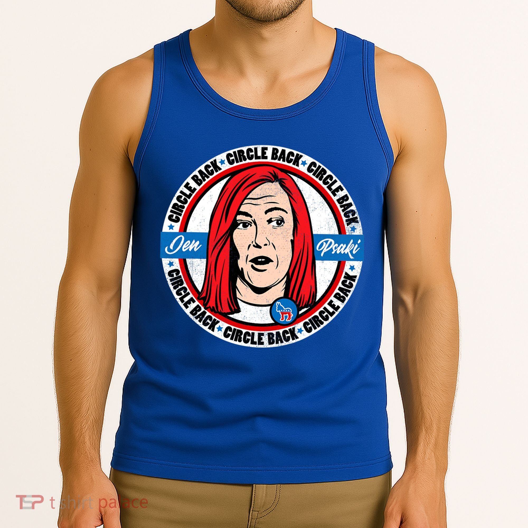 Jen Psaki Press Secretary Funny Tank Top