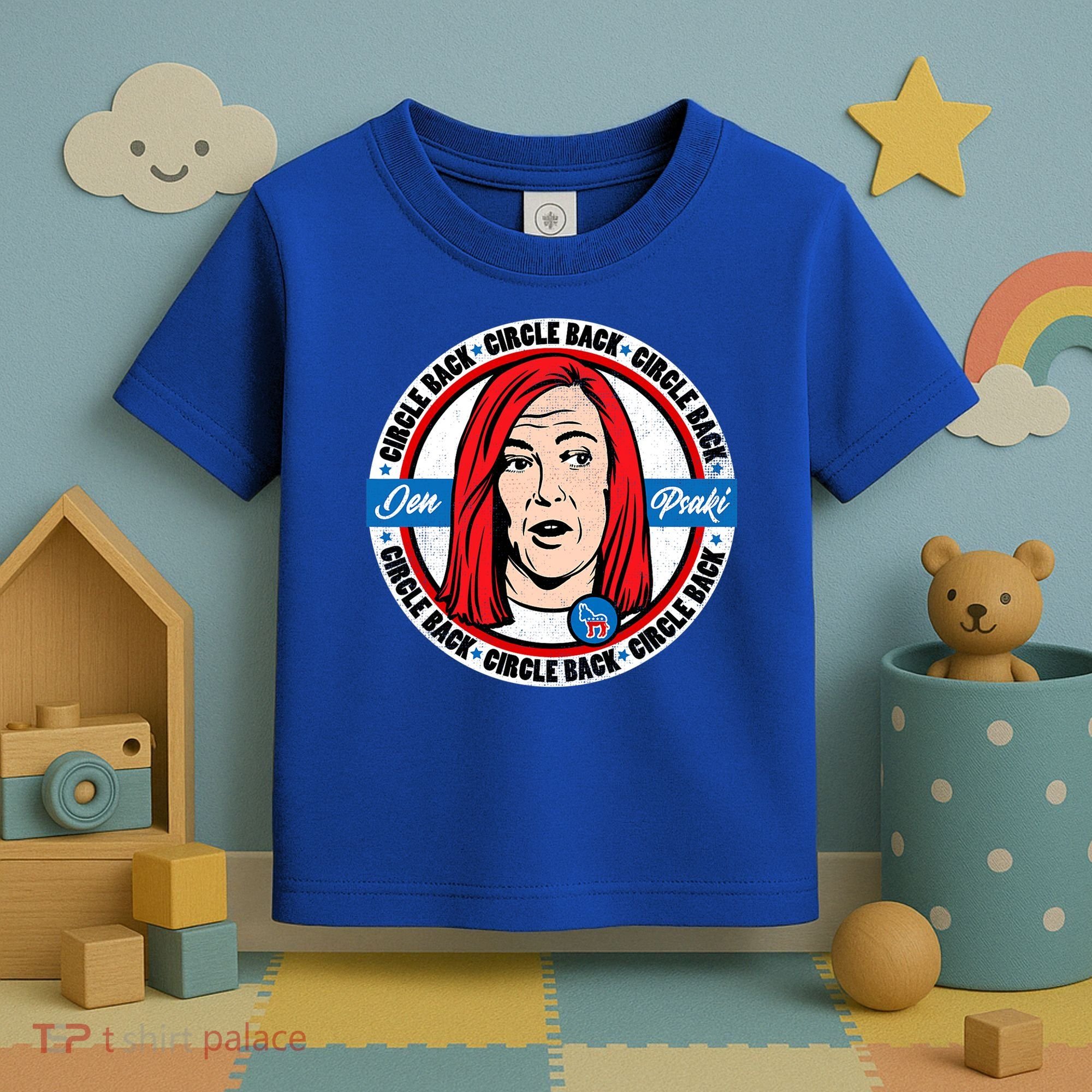Jen Psaki Press Secretary Funny Toddler T-Shirt