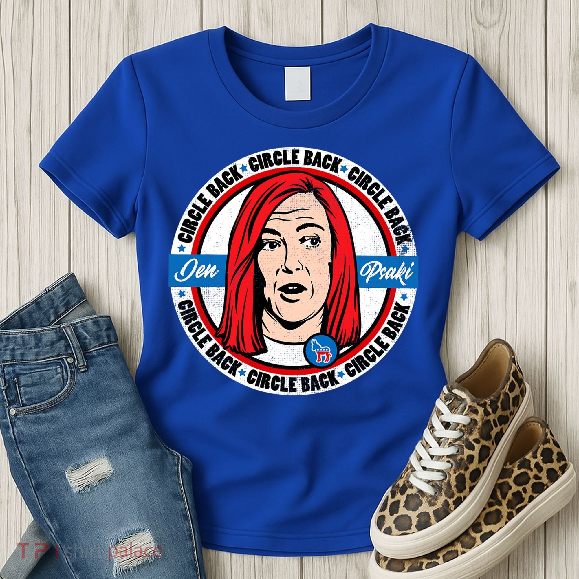 Jen Psaki Press Secretary Funny Women's T-Shirt