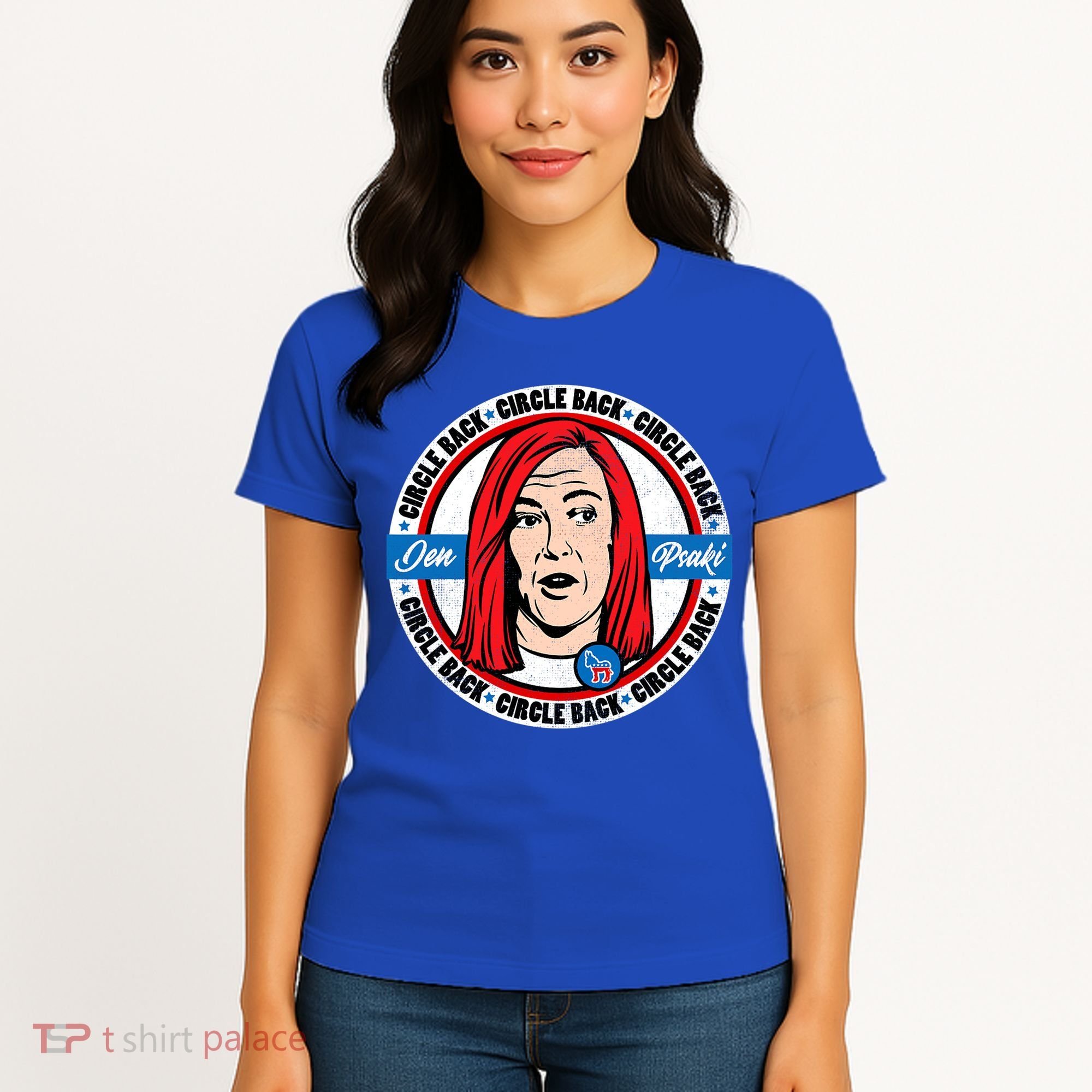 Jen Psaki Press Secretary Funny Women's T-Shirt