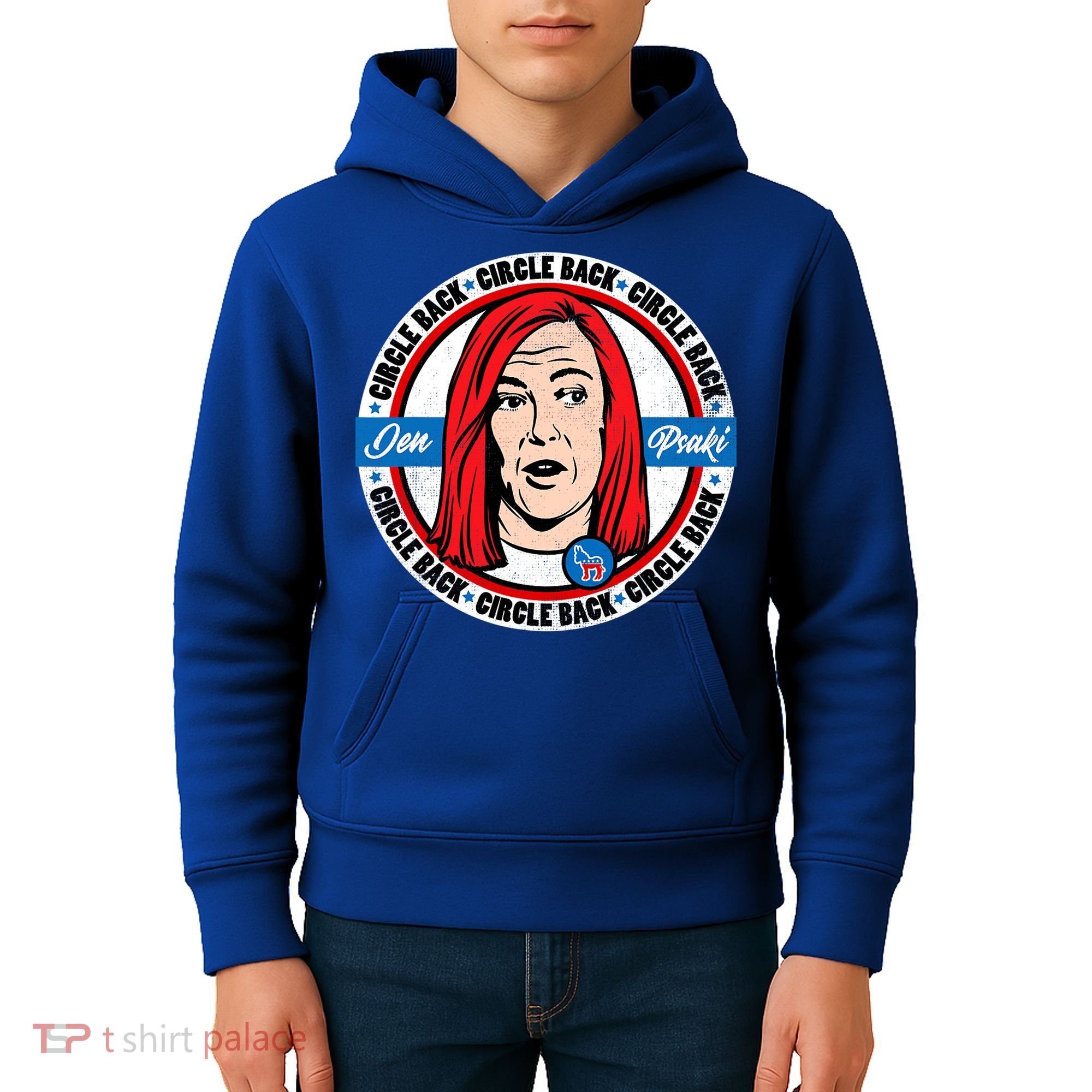 Jen Psaki Press Secretary Funny Kids Hoodie