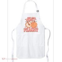 Just Peachy Retro 70s Georgia Peaches Summer Fruit Apron thumb 0