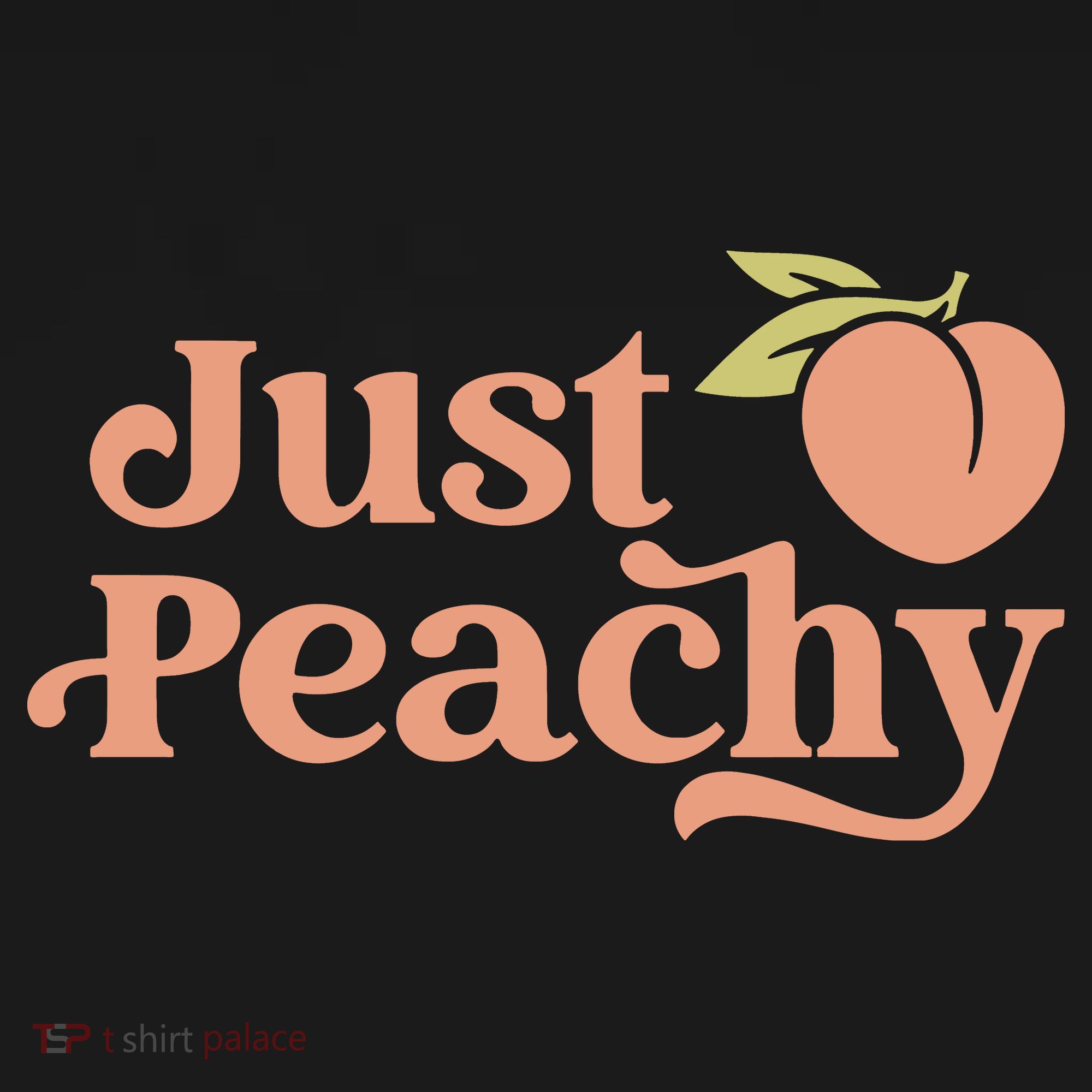 Just Peachy Retro 70s Georgia Peaches Summer Fruit Sweatshirt