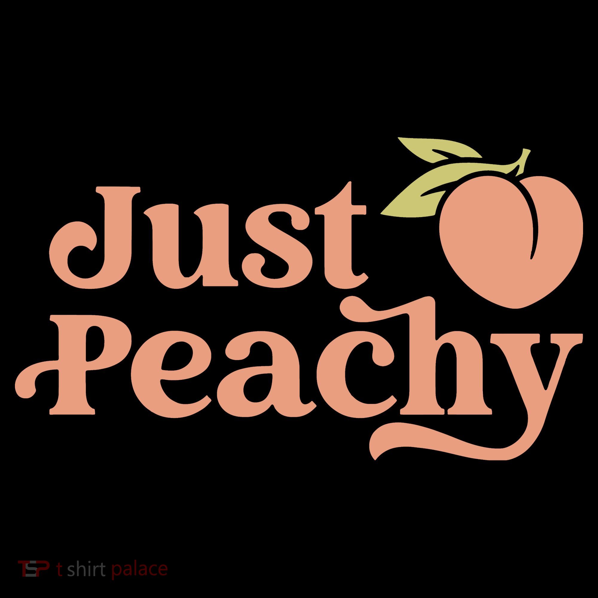 Just Peachy Retro 70s Georgia Peaches Summer Fruit Women's Hoodie
