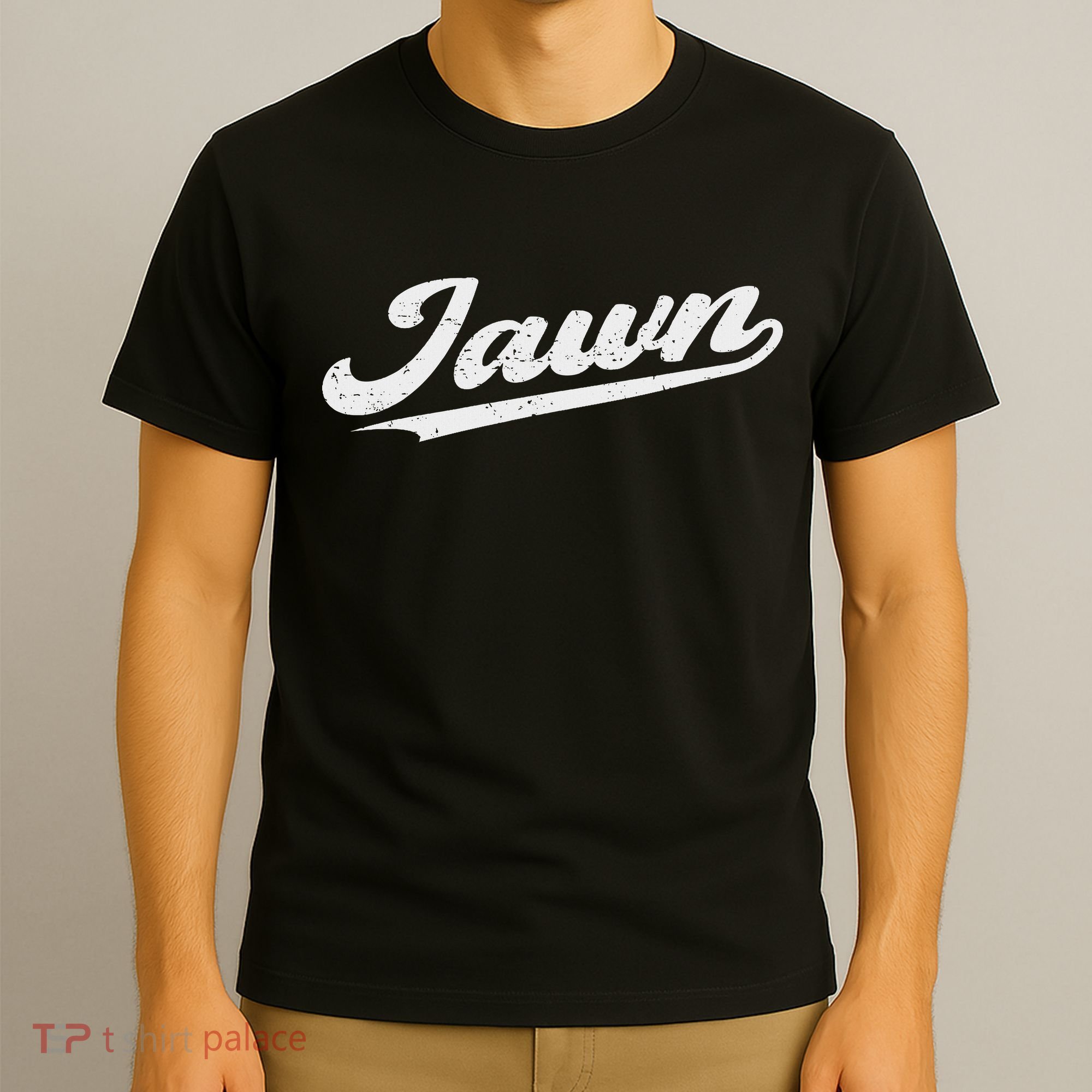 Jawn Philadelphia Retro Throwback Script Funny Slang T-Shirt