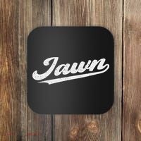 Jawn Philadelphia Retro Throwback Script Funny Slang Coaster thumb 0
