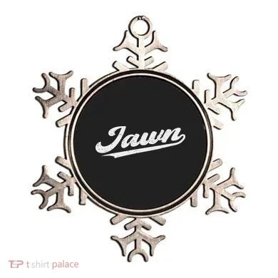 Jawn Philadelphia Retro Throwback Script Funny Slang Ornament