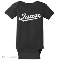 Jawn Philadelphia Retro Throwback Script Funny Slang Baby Bodysuit thumb 0
