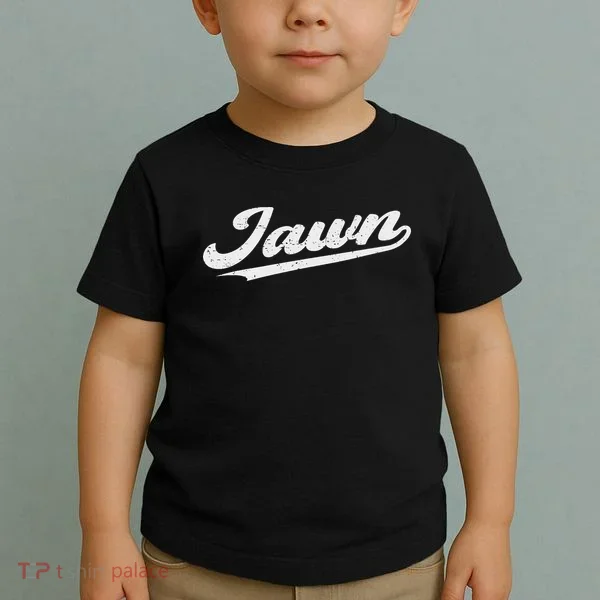 Jawn Philadelphia Retro Throwback Script Funny Slang Toddler T-Shirt