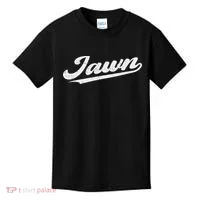 Jawn Philadelphia Retro Throwback Script Funny Slang Kids T-Shirt thumb 0