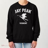 Jay Peak Skiing Gift Vermont Ski Cool Gift Women's Sweatshirt thumb 0