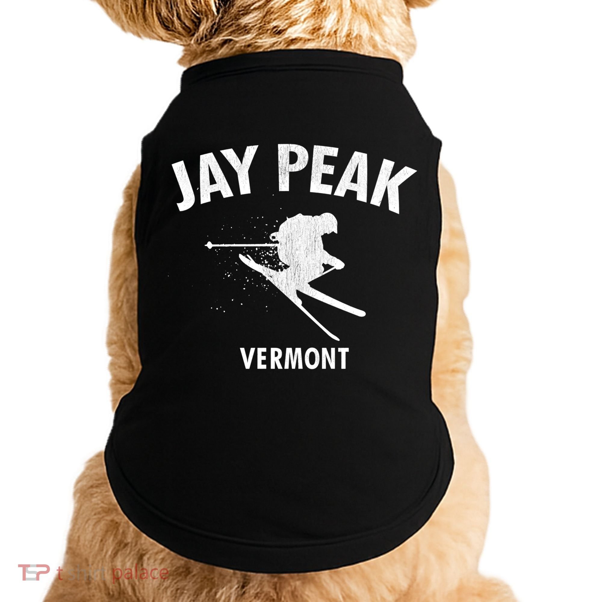 Jay Peak Skiing Gift Vermont Ski Cool Gift Doggie Tank
