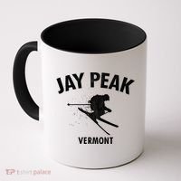 Jay Peak Skiing Gift Vermont Ski Cool Gift Coffee Mug thumb 0
