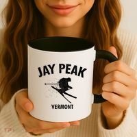 Jay Peak Skiing Gift Vermont Ski Cool Gift Coffee Mug thumb 3