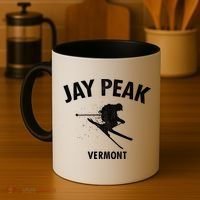Jay Peak Skiing Gift Vermont Ski Cool Gift Coffee Mug thumb 4