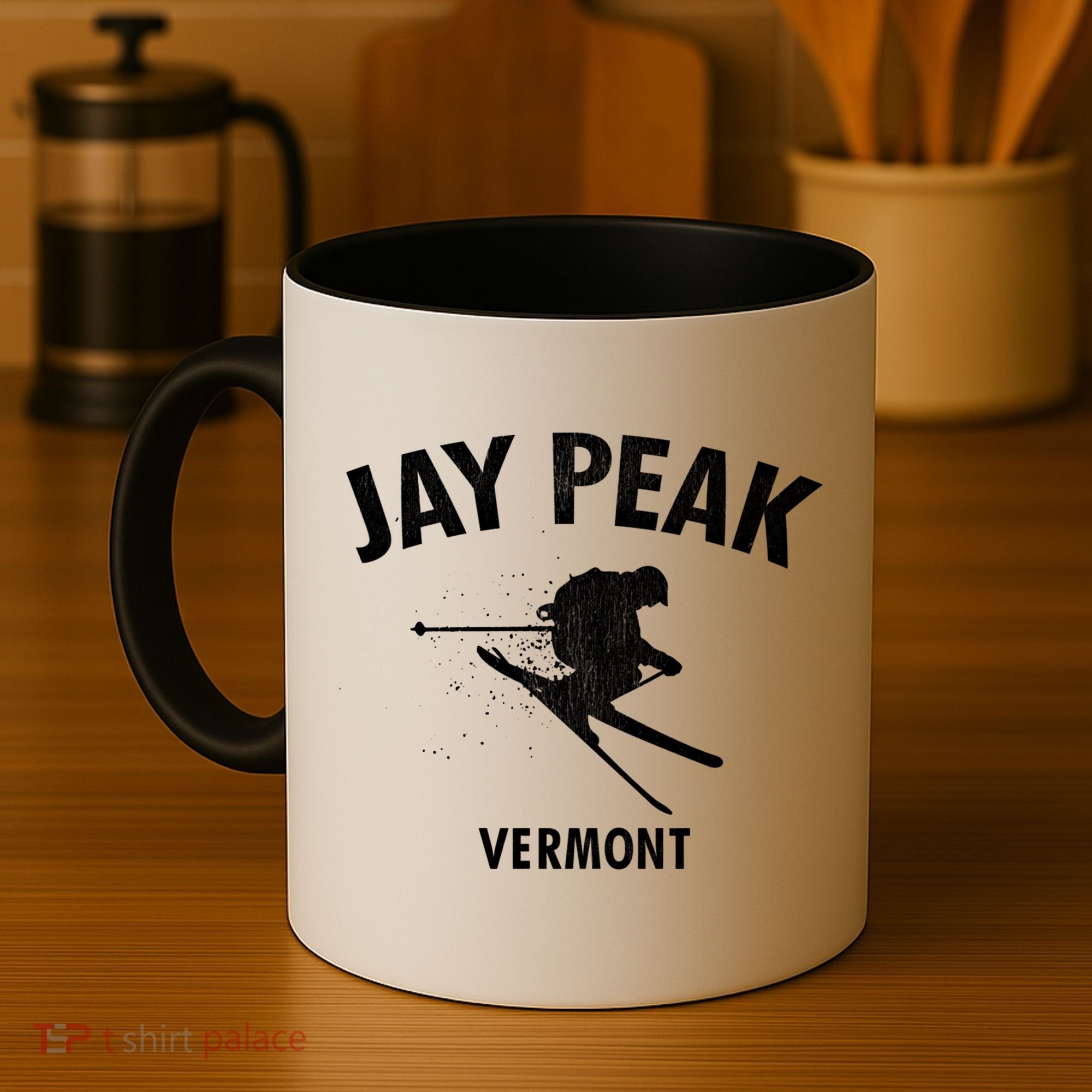 Jay Peak Skiing Gift Vermont Ski Cool Gift Coffee Mug