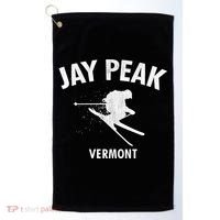 Jay Peak Skiing Gift Vermont Ski Cool Gift Golf Towel thumb 0