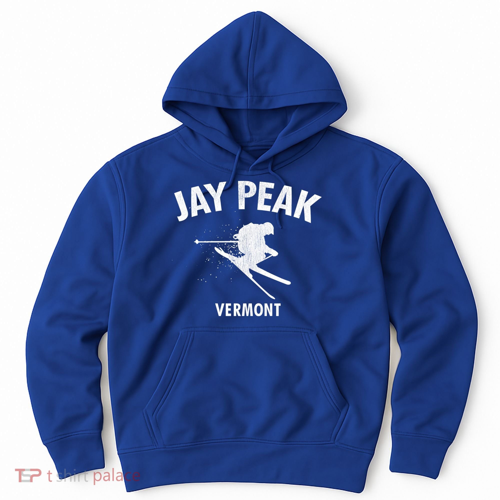 Jay Peak Skiing Gift Vermont Ski Cool Gift Hoodie
