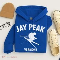 Jay Peak Skiing Gift Vermont Ski Cool Gift Hoodie thumb 4