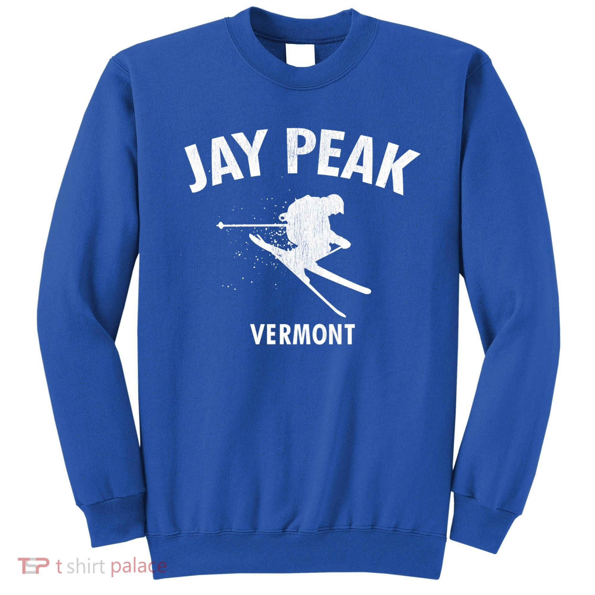 Jay Peak Skiing Gift Vermont Ski Cool Gift Sweatshirt