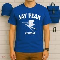 Jay Peak Skiing Gift Vermont Ski Cool Gift T-Shirt thumb 6