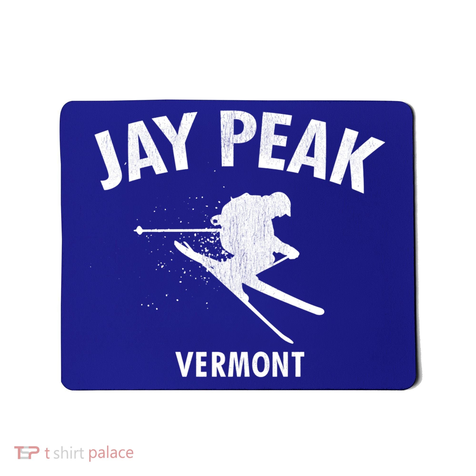 Jay Peak Skiing Gift Vermont Ski Cool Gift Mousepad
