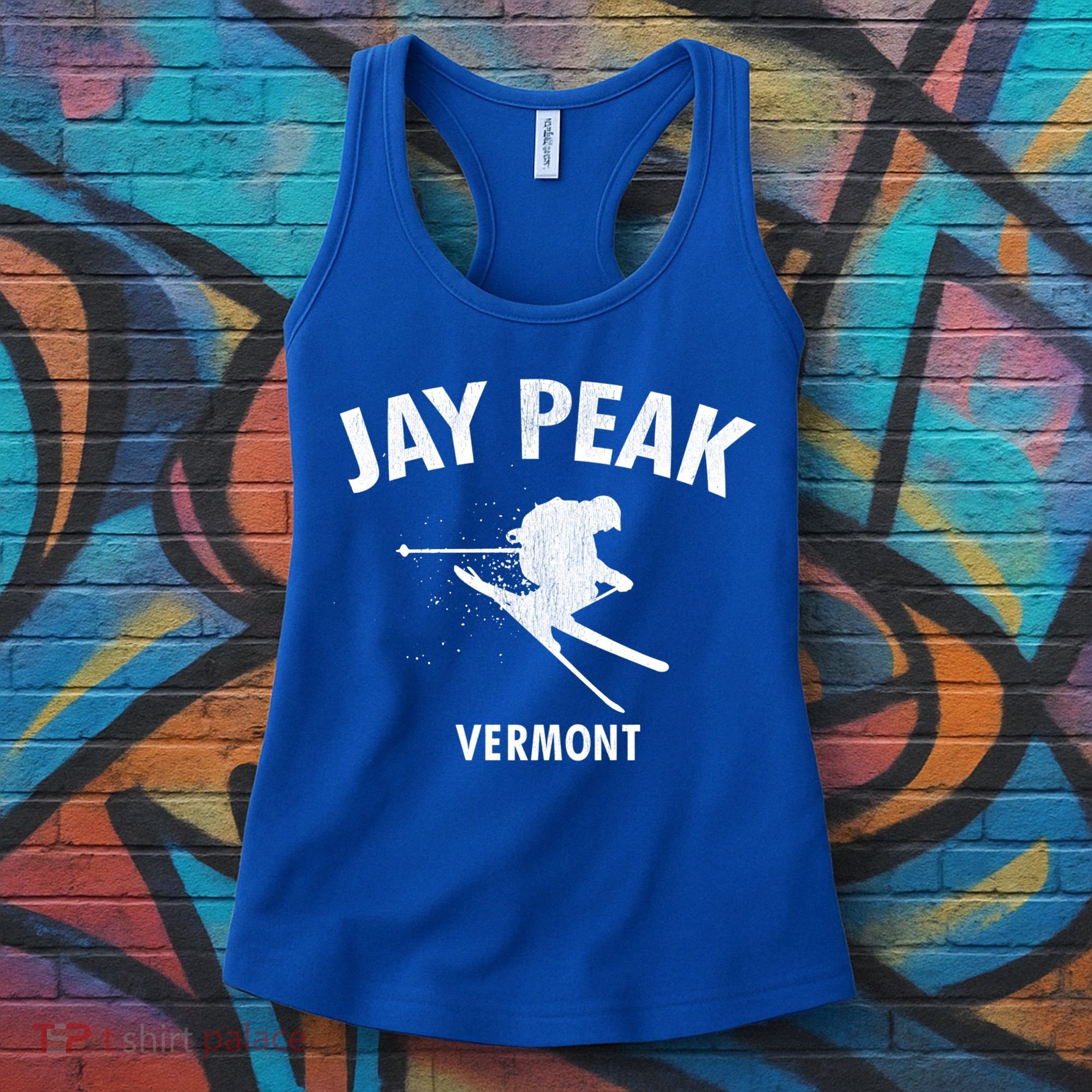 Jay Peak Skiing Gift Vermont Ski Cool Gift Women's Tank Top