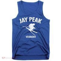 Jay Peak Skiing Gift Vermont Ski Cool Gift Tank Top thumb 0