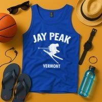 Jay Peak Skiing Gift Vermont Ski Cool Gift Tank Top thumb 4