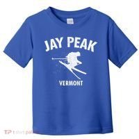 Jay Peak Skiing Gift Vermont Ski Cool Gift Toddler T-Shirt thumb 0