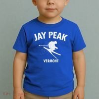 Jay Peak Skiing Gift Vermont Ski Cool Gift Toddler T-Shirt thumb 2
