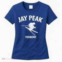 Jay Peak Skiing Gift Vermont Ski Cool Gift Women's T-Shirt thumb 0