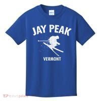 Jay Peak Skiing Gift Vermont Ski Cool Gift Kids T-Shirt thumb 0