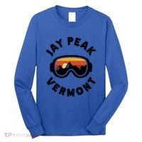 Jay Peak Skiing Ski Snowboarding In Vermont New England Cute Gift Long Sleeve Shirt thumb 0