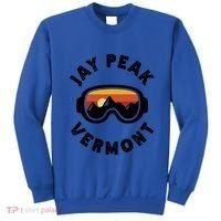 Jay Peak Skiing Ski Snowboarding In Vermont New England Cute Gift Sweatshirt thumb 0