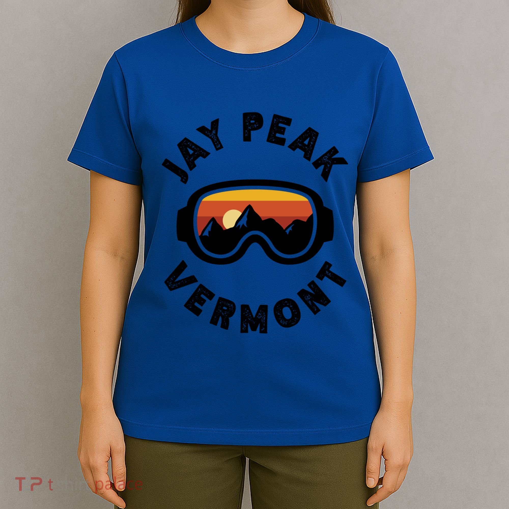 Jay Peak Skiing Ski Snowboarding In Vermont New England Cute Gift T-Shirt