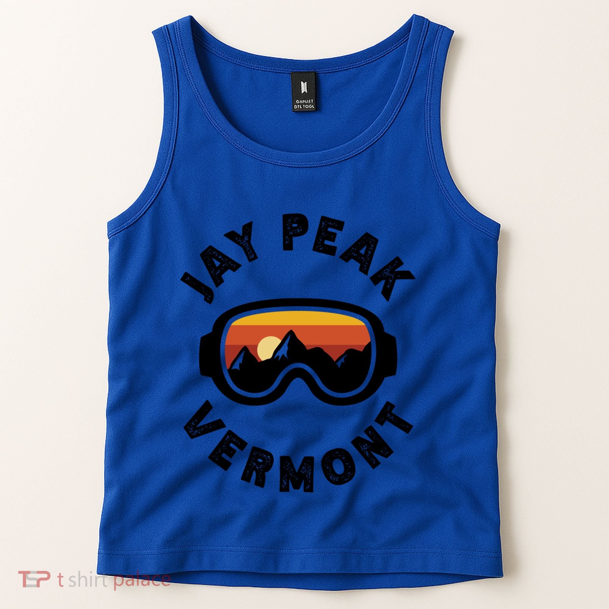 Jay Peak Skiing Ski Snowboarding In Vermont New England Cute Gift Tank Top