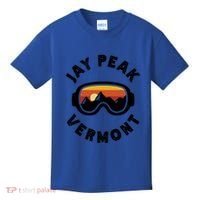 Jay Peak Skiing Ski Snowboarding In Vermont New England Cute Gift Kids T-Shirt thumb 0