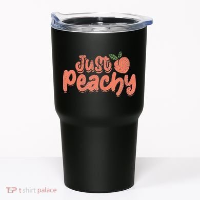 Just Peachy Sassy Summer Loving Peachy Tumbler