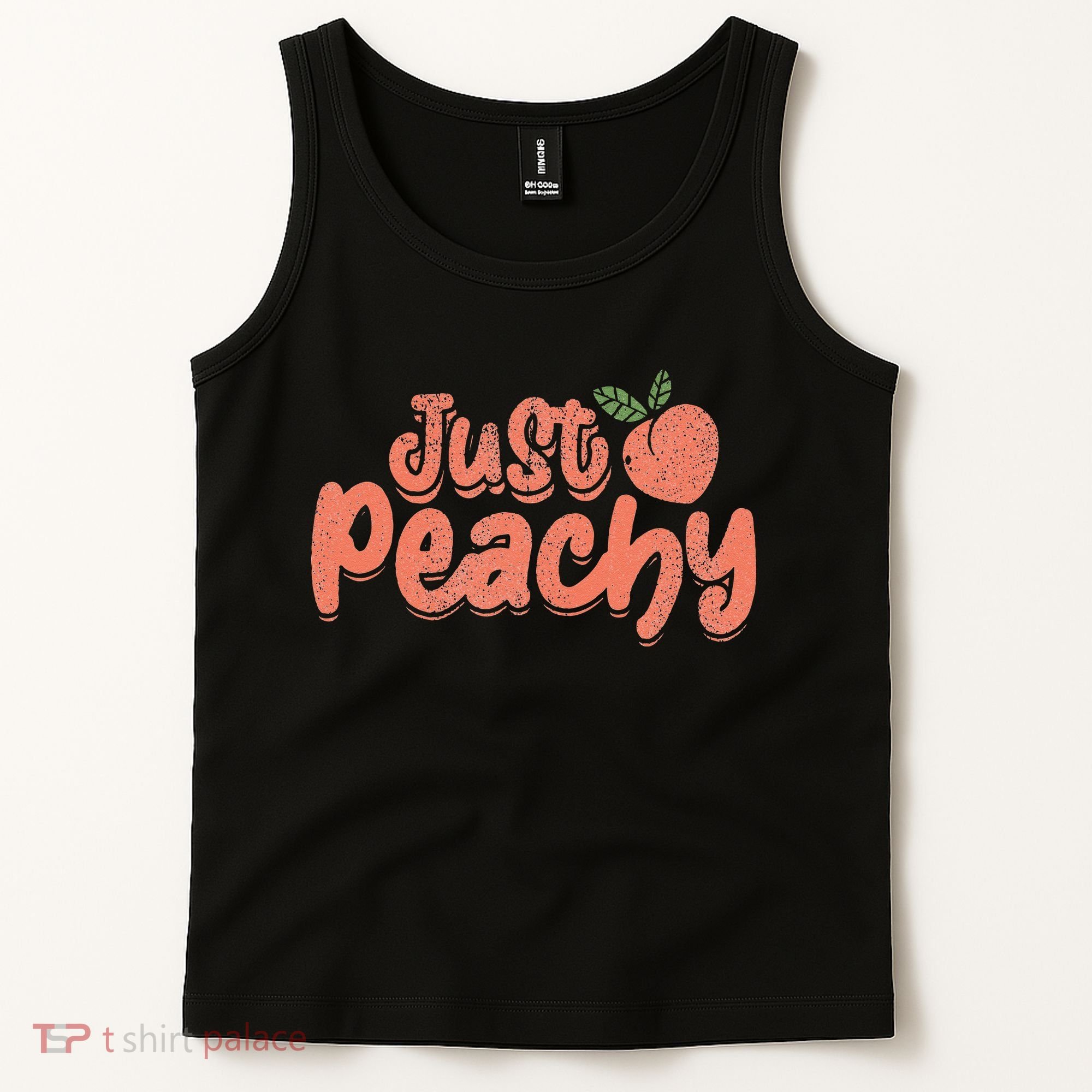 Just Peachy Sassy Summer Loving Peachy Tank Top