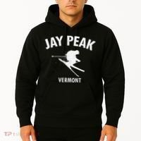 Jay Peak Skiing Tee Vermont Ski Hoodie thumb 2