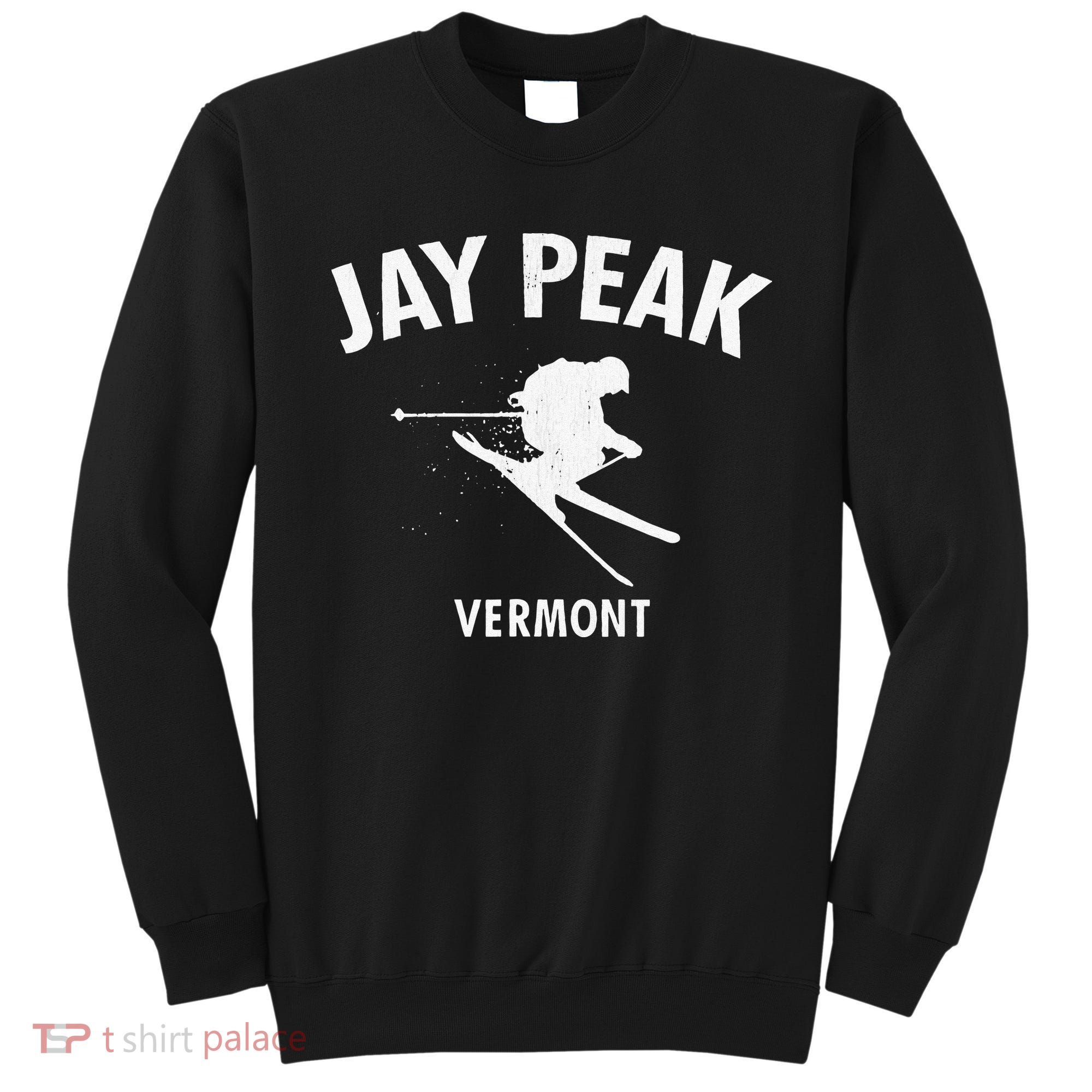 Jay Peak Skiing Tee Vermont Ski Sweatshirt
